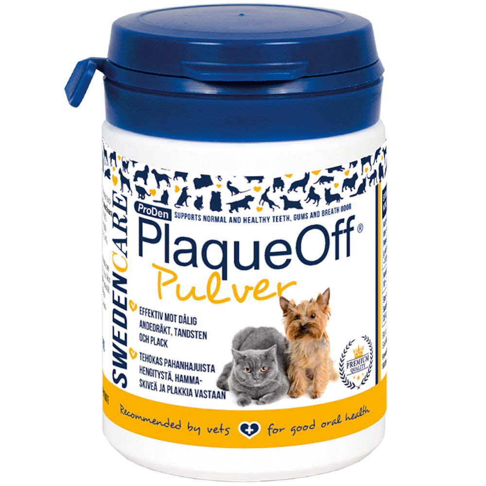 PlaqueOff för bättre tandhälsa för din hund